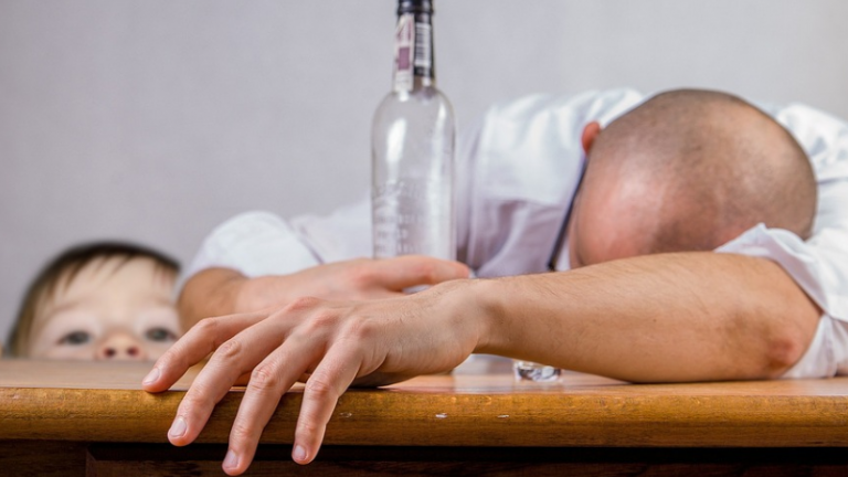 alcohol addict